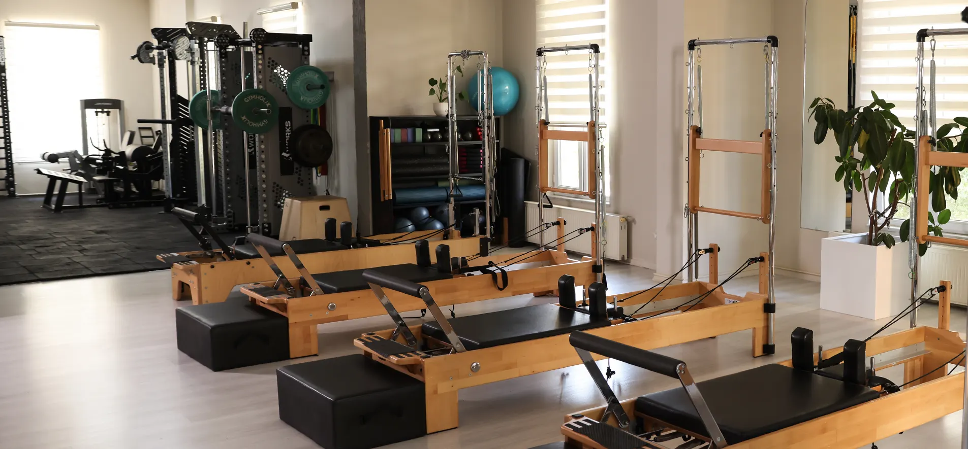 Kişiye özel pilates ve fitness.